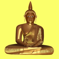 Buddha vector illustration