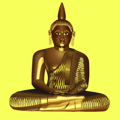 Buddha vector illustration