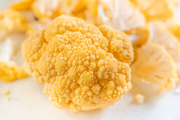 カットしたカリフラワー