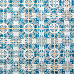 Typical azulejo artwork of Portugal