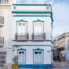 Typical architecture of Algarve buildings
