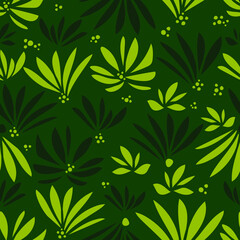Fototapeta premium seamless jungle background