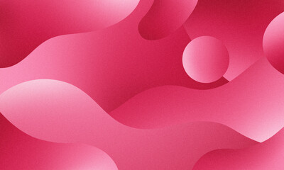 abstract liquid background with 3d popup composition in pink. trendy illustration artwork for poster layout, slide presentation, cover, invitation, etc.