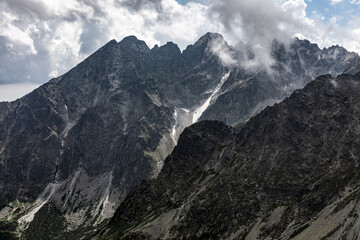 Fototapeta na wymiar trekking in the Slovak mountains