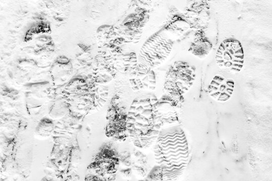 Footprints In The Snow 4