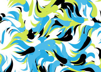 Abstract Perlin Noise Geometric Pattern generative computational art illustration