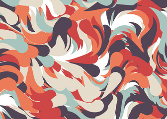 Abstract Perlin Noise Geometric Pattern generative computational art illustration