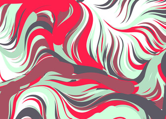 Abstract Perlin Noise Geometric Pattern generative computational art illustration