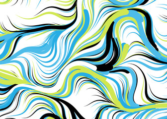 Fototapeta premium Abstract Perlin Noise Geometric Pattern generative computational art illustration