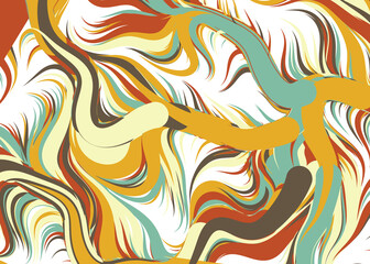 Abstract Perlin Noise Geometric Pattern generative computational art illustration