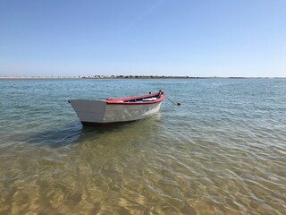 Boat at sea