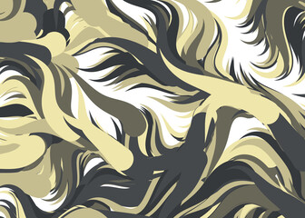 Fototapeta premium Abstract Perlin Noise Geometric Pattern generative computational art illustration