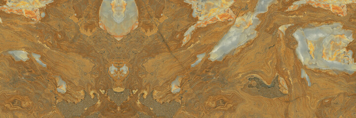 Beautiful gray curly marble with yellow veins. Multicolor marble for interior exterior home decoration ceramic tile surface