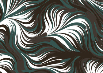 Fototapeta premium Abstract Perlin Noise Geometric Pattern generative computational art illustration