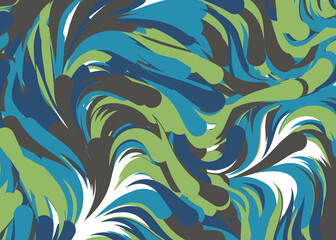 Abstract Perlin Noise Geometric Pattern generative computational art illustration