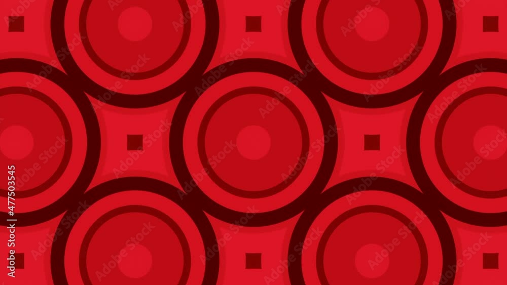 Poster background with moving pattern of circles and squares. design. moving ornament with repeating circle