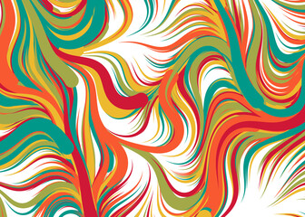 Abstract Perlin Noise Geometric Pattern generative computational art illustration