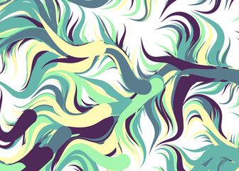 Abstract Perlin Noise Geometric Pattern generative computational art illustration