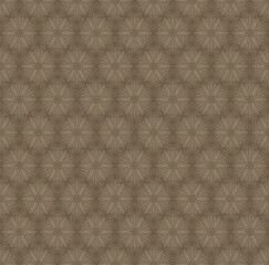 BROWN BACKGROUND WITH VECTOR VINTAGE LINEAR ORNAMENT