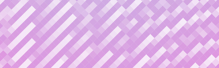 Abstract purple lines mosaic banner background. Vector illustration.