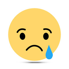 Illustration of cry icon