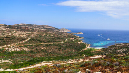 Corsica is the fourth-largest island in the Mediterranean and lies southeast of the French mainland.