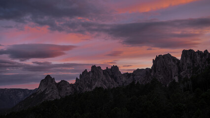The GR 20 is a GR footpath that crosses the Mediterranean island of Corsica running approximately north-south.