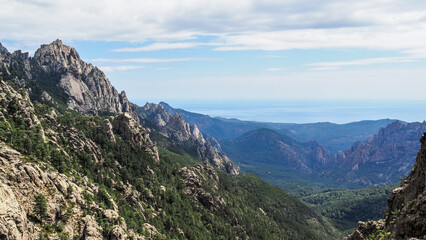 The GR 20 is a GR footpath that crosses the Mediterranean island of Corsica running approximately north-south.