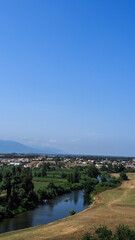 Obraz premium Corsica is the fourth largest island (after Sicily, Sardinia, and Cyprus) in the Mediterranean.