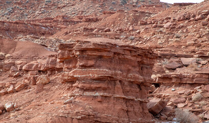 rocks in the desert
