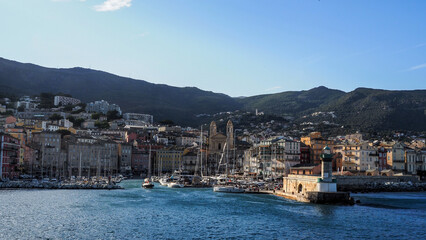 Corsica is the fourth-largest island in the Mediterranean and lies southeast of the French mainland.