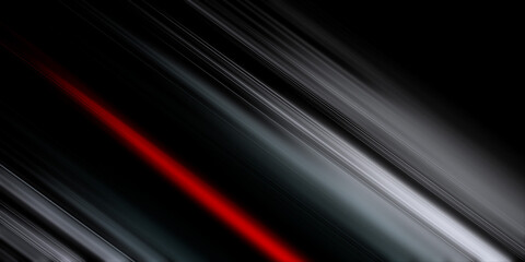 Abstract Black and Red Line Background