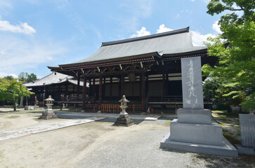 Fototapeta premium 妙顕寺 三菩薩堂 京都市上京区
