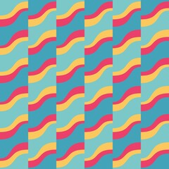 Simple abstract seamless pattern - accent for any surfaces.