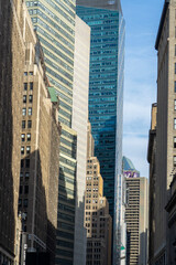 Fototapeta na wymiar New York City Buildings