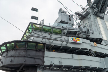 Aircraft Carrier bridge up close © Chris