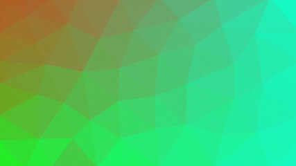 Abstract background with a geometric pattern in shades of green.