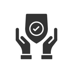 Insurance Protection Hands Icon