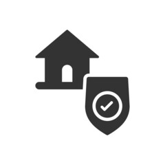 Home And House Insurance Icon