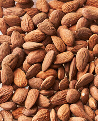  Bunch of delicious almonds texture