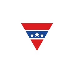 Military badge logo icon template illustration
