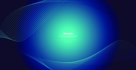 Abstract technology backgrounds by wave lines background. Curve modern pattern