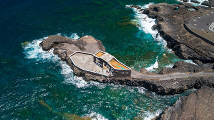 The Hotel is on a lava jetty that juts into the sea, it is one of the most beautiful places in the...