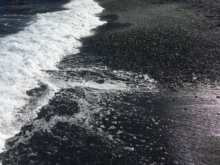 Black Sand Beach in Maui.