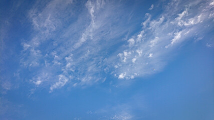 blue sky with clouds