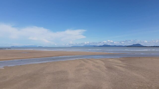 The Pugu, Gondol, Siar and Pandan Beaches of Lundu area at the most southern part of Sarawak and Borneo Island