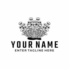  mushroom logo, mushroom icon logo, mushroom illustration logo, mushroom silhouette logo 