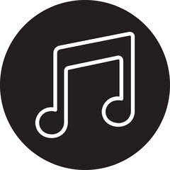 song glyph icon