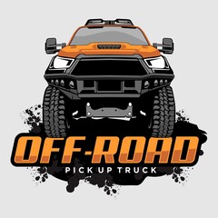 pick up truck logo design vector  © THE LASTMINI