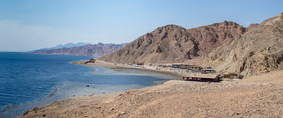 Blue Hole Diving Site. Red Sea. Dahab. Sinai Peninsula. Egypt.
